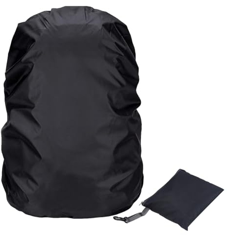 Couverture de pluie de sac à dos, housses de paquet de sac à dos d'extérieur - Protecteur anti-pluie - Boucle antidérapante Protection portable compacte pour camping de camping de 4