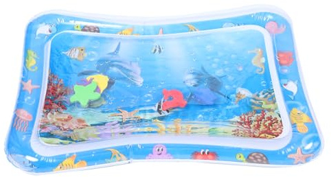 HAMPPLIES 1stück Wasser Spielmatte Aufblasbares Kreatives Spielkissen Mit - Wasserspielmatte Für Kleinkinder Und Junge Mädchen Sicheres Material Tragbar Und Leicht Verstaut Für
