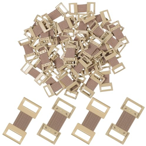 Elastische Bandage Clips, 100 Stück Verbandklammern aus Aluminium Universelle Verbandklammer für Kompressionsbandagen Stabile Schwiegermutter Klammer für Sport & Medizin