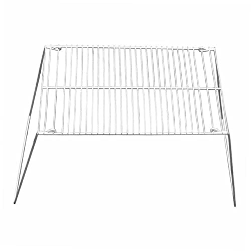 TOYANDONA Portable Mini Bbq Grill Stainless Steel Folding Barbecue Rack 32x25x18cm Compact Outdoor Grill for Camping Park Picnic