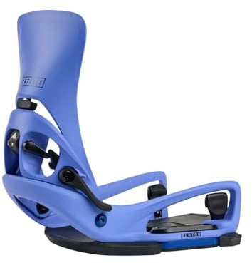Burton - Fijaciones de snowboard Step on Cartel X est Iris Bloom para hombre, talla S, color azul
