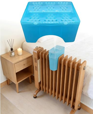 Genérico Humidificador de radiador Universal Colgante, Nivel de Agua Transparente Visible, fácil de llenar y Limpiar, for Calentador de radiador Lleno de Aceite, for Oficina en casa(1pcs)