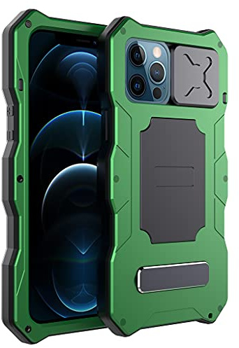 SHINLHUA Anti-slip Cover Contracted Design Cellphone Protector for Case for 12 / 12pro / 12 Cellphone Projector Green