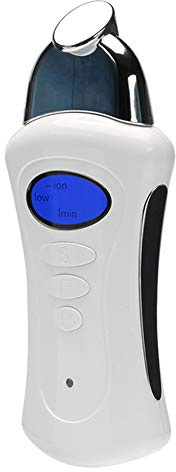 Eléctrica Mini USB Dispositivo De Belleza Instrumento Micro-Corriente Galvánica Portátil Ion Spa Con La Herramienta Facial Del Cuidado De 3 Cabezas Del Masaje De LCD LFMXLD