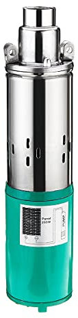 XINRISHEN 50m Inox pozzo Profondo sommergibili Pompa ad Acqua Vite Pompa Solare della Batteria 12 / 24V Pompa Acqua per l'agricoltura di irrigazione da Giardino,24v