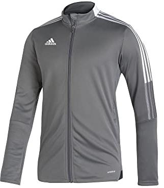 adidas Herren Tiro21 Tk Jkt Jacke, Team Grey Four, M EU