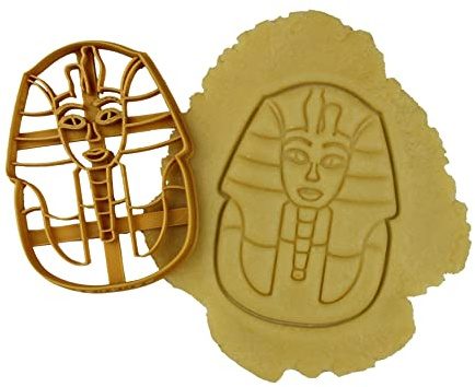 3DKOUPE - Cortador de galletas Faraón - Tema de Egipto Antiguo - Diseñado y fabricado en Europa