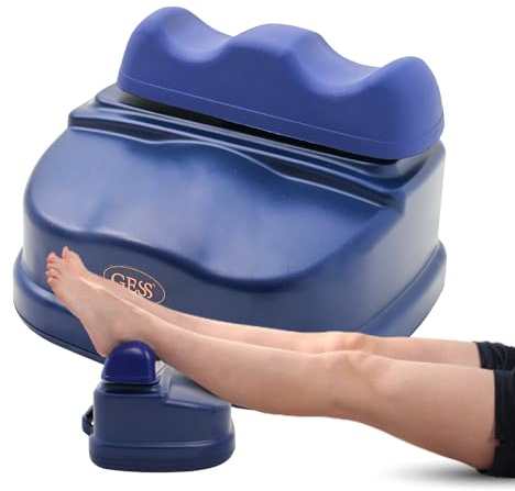 GESS Healthy Spine ryggstimulator, tyst chi-maskin vitalizer, massageapparat för fötter anklar och ryggrad, osteokondrit terapi, passiv träningsmaskin