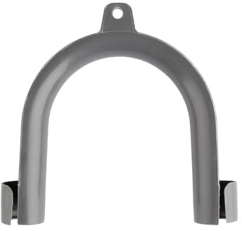 GroveEss Plastic U-Shape Drain Outlet Hose Hook,U-Bend Drain Hose Guide Pipe Support Plumbing Accessories for 20-26mm Plumbing Pipe of Washing Machines Dishwashers