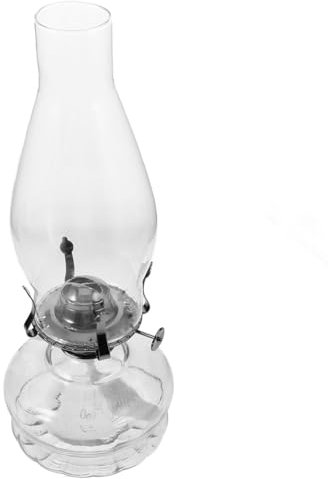 HAWILLOSCH Retro Kerosene Lampe Nostalgische Tischlampe Für Schlafzimmer Und Dekorative Öllampe Für Stimmungsvolle Beleuchtung
