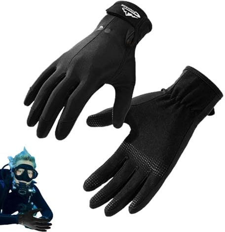 Guantes De Buceo, Guantes De Neopreno Térmicos Con Correa Ajustable, Guantes De Natación De Doble Capa, Guantes De Buceo Antideslizantes Para Mujeres Y Hombres, Guantes Para Snorkel, Surf, Remo