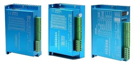 HLTNC HBS86H HBS860H HBS86 Hybrid Servo Driver Nema34 Closed Loop Encoder Stepper Motor Controller With RS232 For CNC Router(HBS860H)