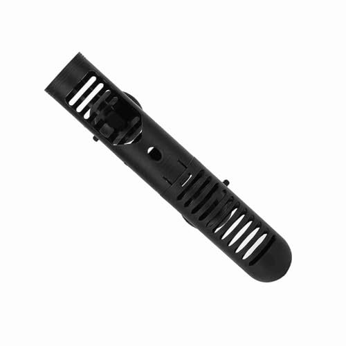 Qcwwy Aquarium Fish Tank Heater Protective Case Detachable Designed Cover for Fish Water Heater Scalding with Suction Cups (No. 0 protective cover 18.5cm long)