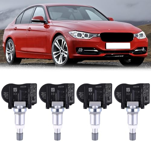 4 Stück Reifendrucksensor TPMS Kompatibel für BMW 1er F20 F21 3er F30 F31 4er X1 F48 M3 F80 RDCI RDK RDKS Reifendrucksensor Reifendrucküberwachungssystem 36106881890 36106856209 36106855539