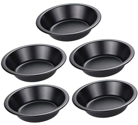 FUNOMOCYA 5piezas Molde Antiadherente Para Hornear Redondo Al Para Tartas y Pasteles