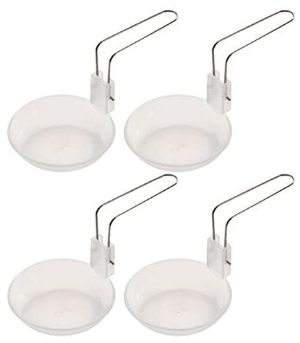 HOLIDYOYO 4piezas De Prácticas y Cucharones De Cocina Para Preparar Sopas y Regar Portátiles y Resistentes