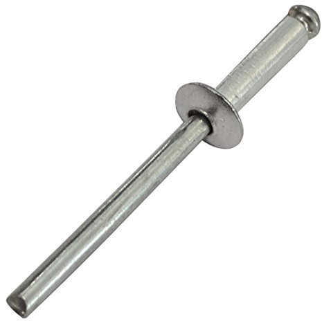 Aerzetix - 100 pezzi rivetti ciechi 4.8 x 16 mm C17851 in alluminio