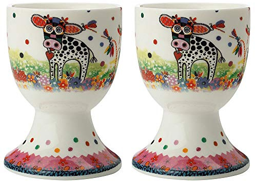Maxwell & Williams Smile Style Eierbecher 2er-Set Betsy, Geschenkbox, Porzellan, DX0470