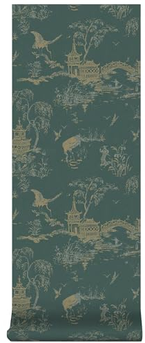 Superfresco Easy - Vliestapete - Gaia Grun/Blau - 10m x 52cm
