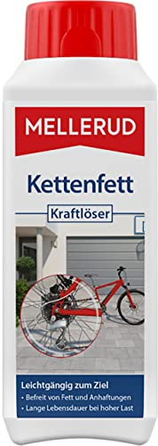 MELLERUD Kettenfett Kraftlöser | 1 x 0,25 l | – Leistungsstarker Kettenreiniger gegen Öl, Fett und Anhaftungen für Fahrräder und Motorräder
