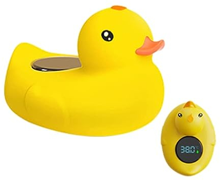 Paafjell Duckling BPA frei Digitales Badethermometer. Thermometer Ente. (Casual)