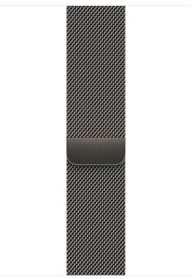Apple Watch Band - Bracelet Milanais - 45 mm - Graphite - Regular