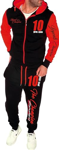 RMK Herren Jogginganzug Sportanzug Marine Royal Fitness Streetwear Trainingsanzug A.2252