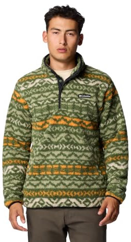Columbia Herren Rugged Ridge Half Snap Fleece Sherpa Fleece Pull Over (1 Stück)