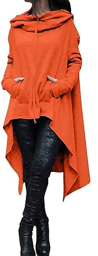ZTFYKLIN Outlet Clearance Uk Ausgefallene Jogginganzug Damen Rockige Oberteile Damen Sweatjacke Dunkelblau Flieder Pullover Damen Poncho Kurz Geschnitten Damen Festival Clothes for Women