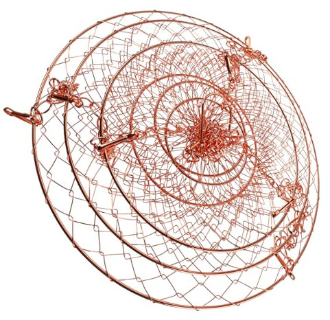 FUNOMOCYA Tiered Wire Hanging Basket Sturdy Fruit Display for Kitchen Modern Decor for Home Drainage