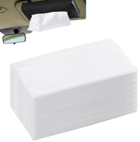 Auto-Papierhandtücher, weicher Serviettenhalter, Nachfüllpackung, Reise-Papierhandtücher, leichte Reise-Tücherpackungen, Reisegröße, Taschentücher für Auto, Zuhause, Unternehmen