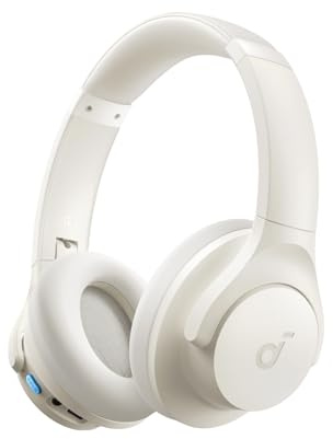 Soundcore Q11i Wireless Over-Ear Bluetooth Headphones by Anker, Deep Bass, 60H Playtime, Hi-Res Audio, Detachable Ear Cushions, Multipoint Connection (Renewed)