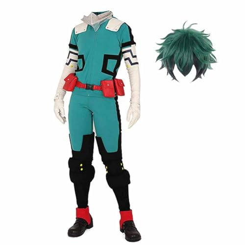 Gooyeh MHA Cosplay Midoriya Izuku - Set completo da combattimento per uomo e donna