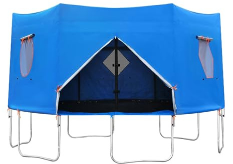 183cm Trampolin-Zeltabdeckung, Reißfest & UV-beständig Trampolin Sonnenschutz Abdeckung Trampolinns Schutzhülle Regenabdeckung Trampolinzubehör