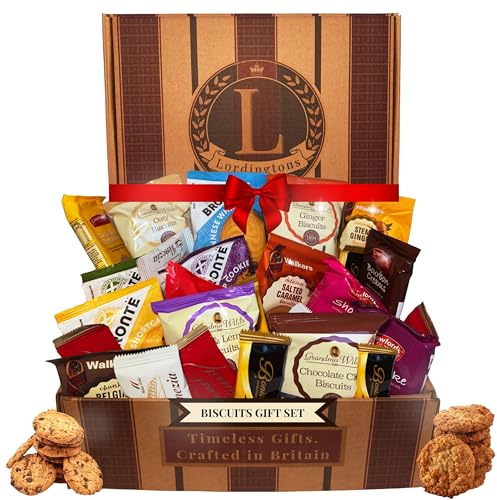Biscuits Gift Set Bundle Contains 25 Packets of Individually Wrapped Biscuits Multipacks. Biscuit Hamper Includes an Assorted Treats Selection for Sharing, Gifting & Celebrations