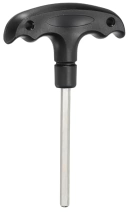 QUARKZMAN Llave Hexagonal Con Mango En T De 5mm Métrica Acero 45# Negro | Llave Hexagonal Interna, Llaves De Reparación Para Mantenimiento De Automóviles Y Hogar