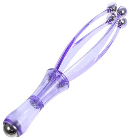 Hemobllo Massaggiatore Manuale per Dita Rullo Portatile in Acciaio, Strumento per Massaggio Mani e Articolazioni, Dispositivo Compatto per Relax Quotidiano