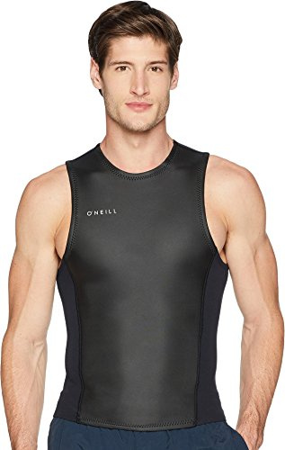 O'Neill Reaktor för män – 2 mm dra över väst, svart, X-Large