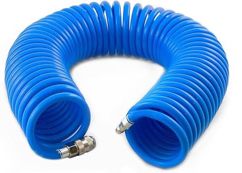 Manguera de aire comprimido para compresor de poliuretano 6 x 8mm diametro, 5 metros