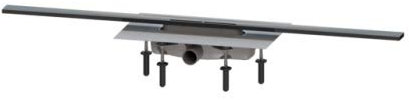 KESSEL Duschrinne Linearis Infinity 60 L: 1000 mm, DN 40, Black, gebürstet 45102.10