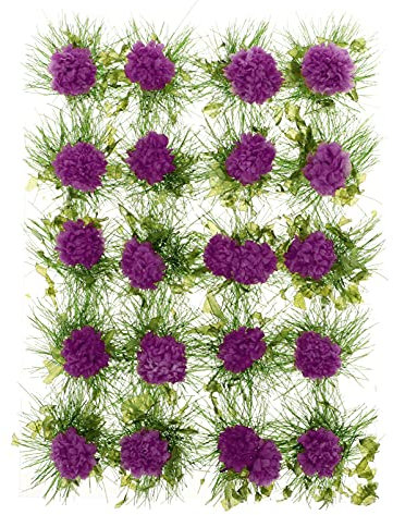 YARNOW Simulationsgras DIY-sandtischmaterial Simulationsblumencluster Rasenblumencluster-dekor Mikrolandschaftsdekor Für Modellbau