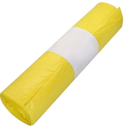 (200 Stück) Müllsäcke 120 Liter gelb Müllsäcke 70x110 cm Müllsäcke Müllsäcke Müllbeutel