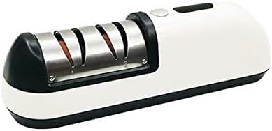 MAHWER Knife Sharpener USB Rechargeable Knife Sharpener Kitchen Electric Knife Sharpener Automatic Knives Grinding Machine Professional Sharpening Tool (Color : A)