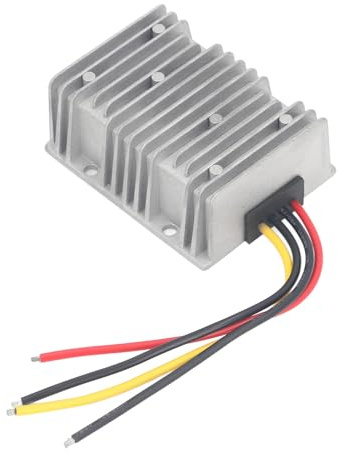 Focket DC Voltage Converter Regulator, DC 12V 24V (9‑30V) Step Up to 48V 10A 480W Voltage Regulator, Waterproof Power Supply Boost Converter Transformer Module for Cart Club Car