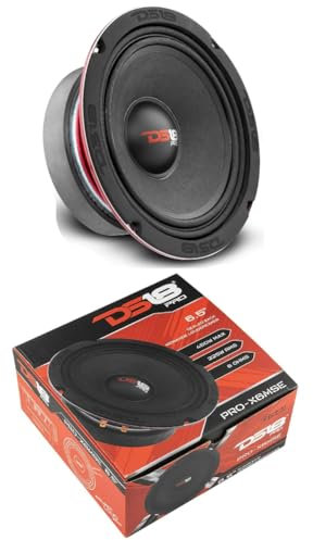 1 PRO-X6MSE MIDRANGE altoparlante da 16,5 cm 165 mm 6,5 di diametro, 225 watt rms e 450 watt max, 8 ohm, sensibilità di 95 db, casa, 1 pezzo