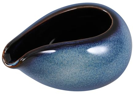 Cabilock Salsiera in Ceramica Brocca Per Condimenti Piccola Brocca in Porcellana Per Servire Salsa Latte e Sciroppi