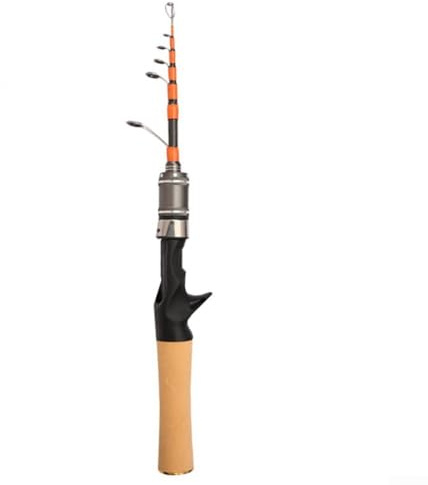 Design ultraleggero elegante La canna da pesca telescopica in fibra di carbonio da 5 m adatta per applicazioni di richiamo