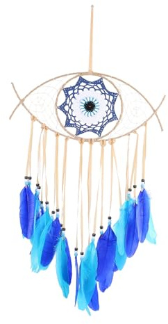 Atrapa Sueños Evil Eye Hecho para Decoración de Pared Colgante para Hogar y Oficina Protección
