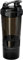 BAIFULAI Shaker à protéines avec compartiment à poudre et 3 organiseurs de comprimés, 500 ml, shaker protéiné, anti-fuite, sans BPA, pour shake protéiné de fitness, noir