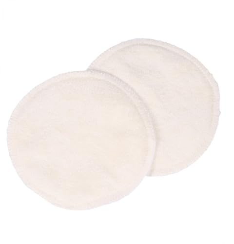 CLISPEED Lot De 6 Coussinets D’allaitement Lavables Anti-galactorrhée En Fibre De Bambou, Ultra Absorbants Pour Femmes, Protection Fuites, Confort Quotidien Sous Soutien